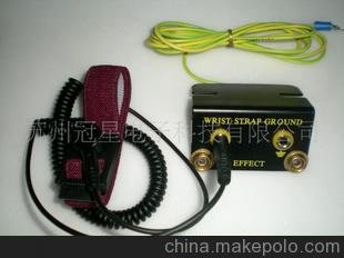 高端全銅扣件防靜電手腕帶插座圖片