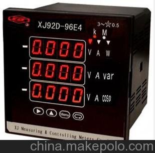 供應許繼XJ92D-96F4  XJ92D-42D單相 三相多功能組合表圖片