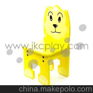 小兔椅 動物圖案/實木桌子/做工考究/小椅子圖片